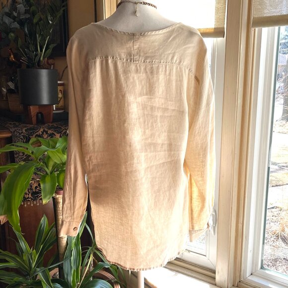 ❤️❤️❤️Grae Cove Button Down Linnen Shirt - Picture 4 of 8